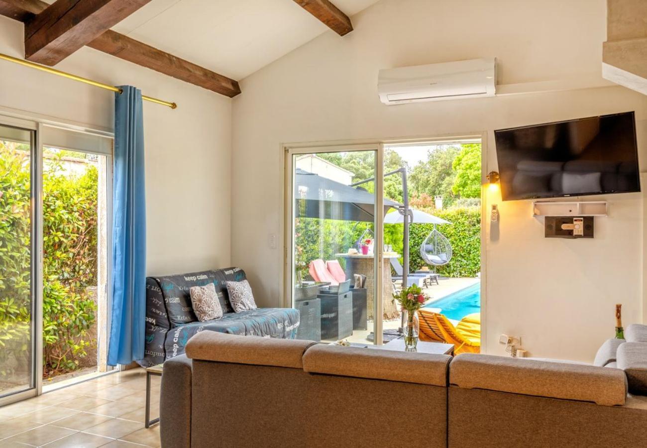 Villa Tous Conforts Avec Piscine Privee Et Acces Plage Cervione Buitenkant foto
